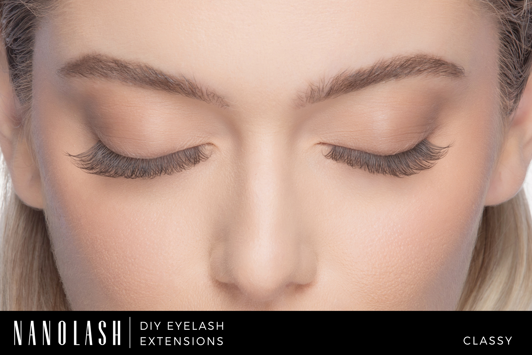 Gyönyörű szempillák a Nanolash cluster szempilláival – DIY Eyelash Extensions!